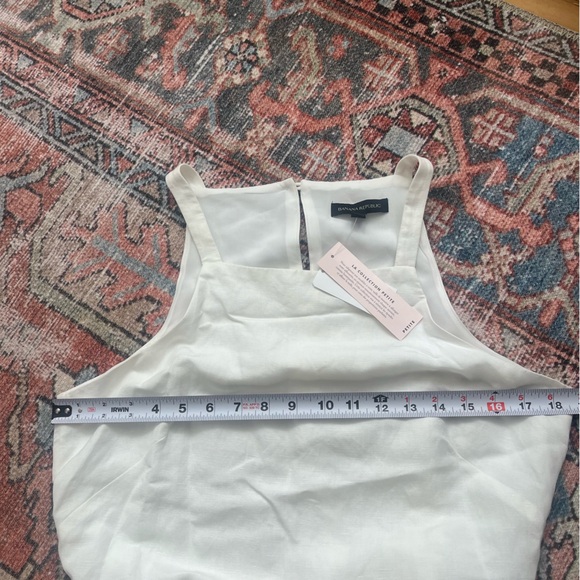NWT Banana Republic sleeveless square neck top - Picture 12 of 12